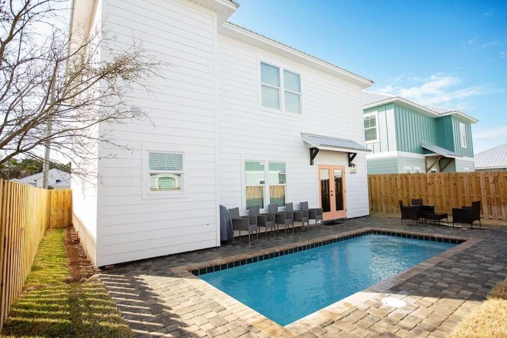 Вілла Coral Reef - Brand New Build, Pet Friendly, Private Pool! Sleeps 9! Панама-Сіті-Біч Екстер'єр фото